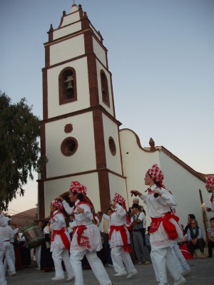 llegada del santo con los Herreños.JPG